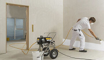 Переваги машинного оздоблення стін під фарбування