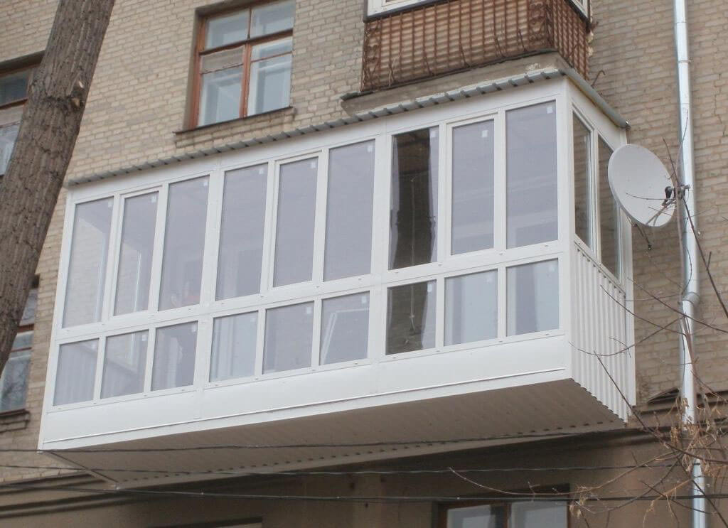 Ремонт балкона под ключ в Харькове